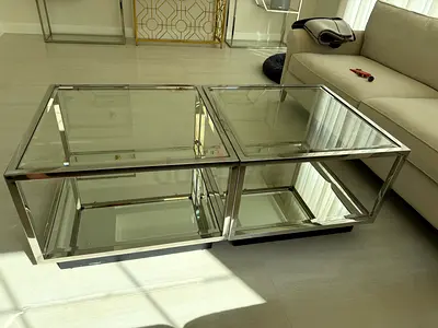 Luxury Mirrored Coffee Table