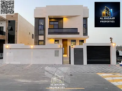 Villa for sale in Ajman at a bargain price, all fees included. Excellent location. Freehold ownership for life for all nationalities with bank financi