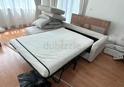 Ikea Gronlid L Shape sofa bed with space