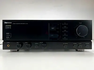 High Quality Mitsubishi M-U3100 - Integrated Stereo Amplifier - Upgraded Premium Banana Connectors