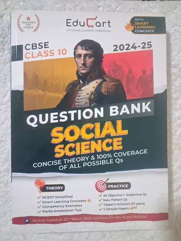 CBSE Class 10 Question Bank - Social Science 2024-25