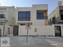 Villa for sale at ajman| al amerah area| 5 master rooms, majlis, hall, swimming pool| freehold | the