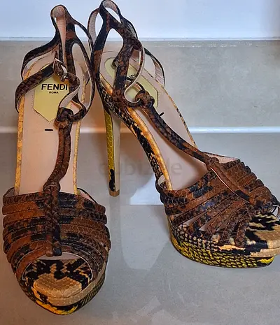 Original Fendi python shoes EU 37