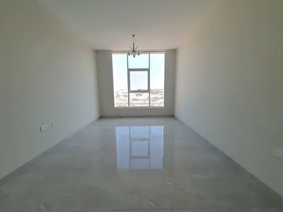Brand new 1bhk with balcony and 2 washroom in al aljada price 43k