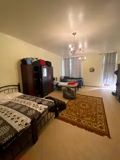 Huge room with attached balcony available for rent in Al Barsha 1 (MOE)