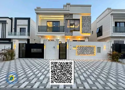 Luxury villa in a prime location in Al Zahia, 5 bedrooms where luxury meets tranquility, high-end finishing, and a special price.