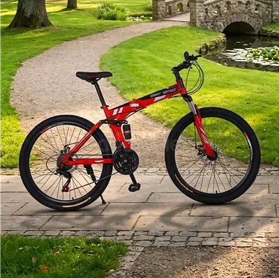 Brand New Foldable Bicycle 26 Inch | Multi-Speed Gear Cycle | Only AED 349 🔥