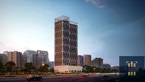 1 Bedroom Apartment | Binghatti Titania Majan | Balcony &amp; Pool Access | Skyline View