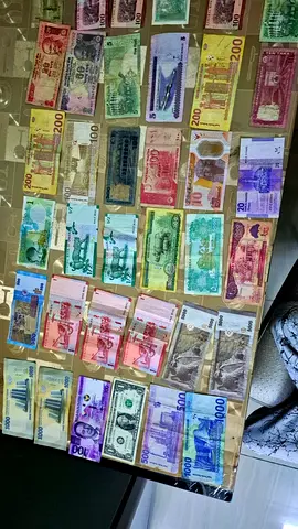 23 different country notes