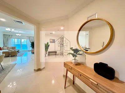 Luxury 3BR Apartment | Fully Furnished | All Bills Included | Near Al Majaz with Sea view