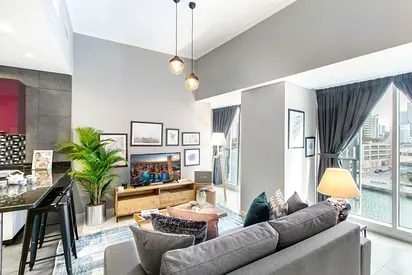 AMAZING 2BR | FURNISHED FULL MARINA VIEW | VACANT
