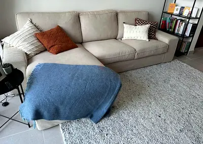 brand new condition ikea kivik lshape sofa beige