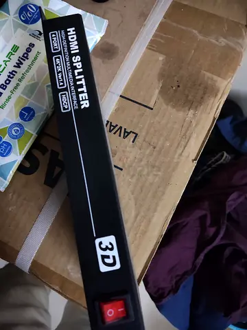 HDMI Splitter (1 in – 2 out, 3D) — Working, used