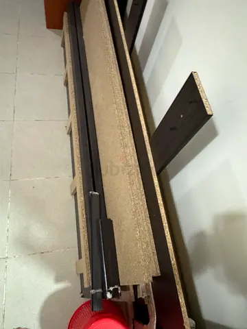 Double bed with mattress