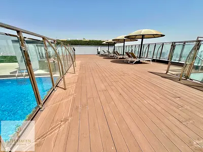 ** SEAFRONT LUXURIOUS-2BHK PRIME LOCATION WITH GYM POOL BALCONY COVERED PARKING **