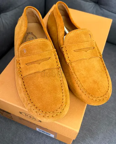 Tods Gommino Bubble Loafers in Suede - Size 37