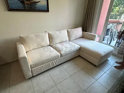 Perfect condition IKEA vimle beige color sofabed with storage
