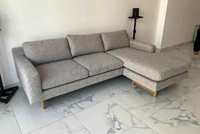 West elm Lshape sofa