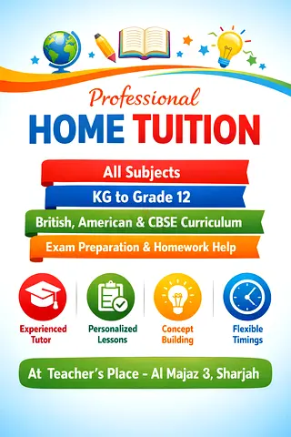 Tuitions for all subjects - Grade 1 to 10