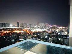 Three bedrooms and a living room in Falcon Towers, luxury accommodation in a prime, vibrant, and con