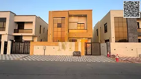 Elegant villa in Al Yasmin – 5 master bedrooms with majlis, living room, kitchen and maid's ro