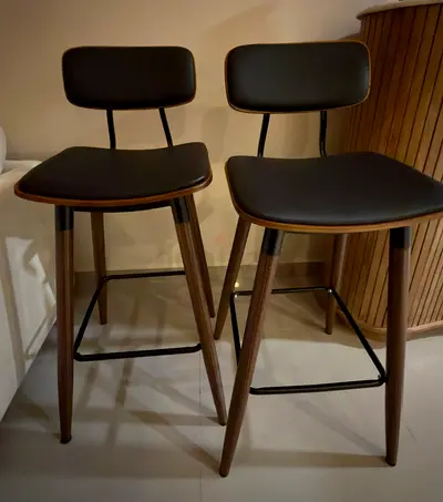 Bar chairs.