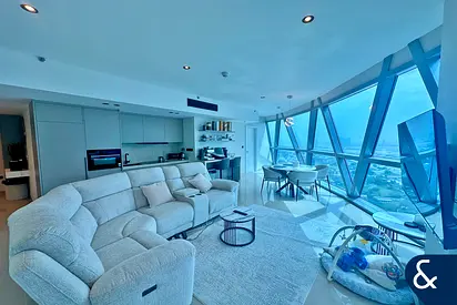 Two Bed | Upgraded | Furnished | High Floor