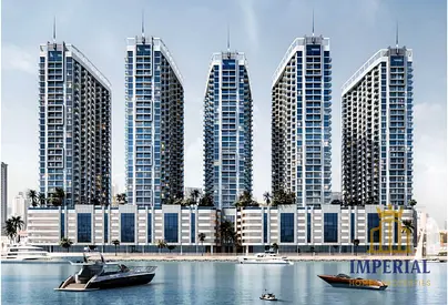 🏡 شقة غرفتين وصالة للبيع في عجمان كريك بإطلالة مميزة، موقع استراتيجي قريب من الكورنيش، تشطيب فاخر،  مع أقساط مرنة