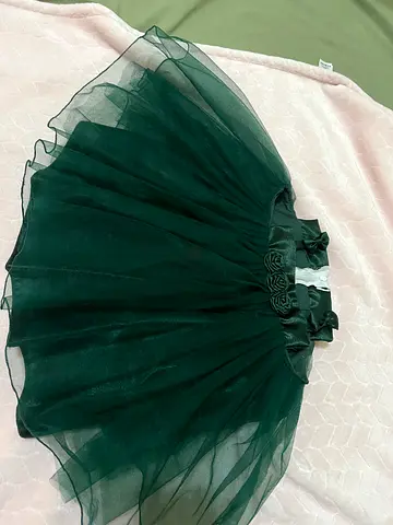 Baby girl green frock