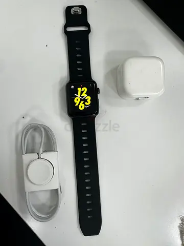 Original Apple watch S3 Nike+ edition 42mm space gray gps+cellular with charger only