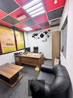 FULLY FURNISHED OFFICE | 1 MIN TO AL QIYADAH METRO | ALL BILLS INCLUDED