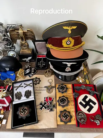 WWll N@zi German items for sale (originals + reproductions)