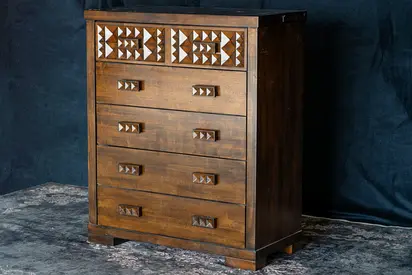 Vintage Wooden Chest of Drawers