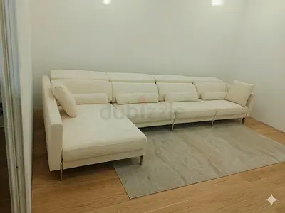 Metal made Casa Desus Italian brand large lshape sofa