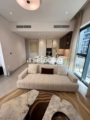 شقة بغرفتي نوم | RA1N Residence JVC | شرفة وإطلالات على المدينة | مفروشة