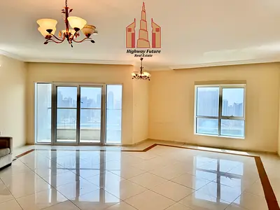 Sea view 3bhk in sondos tower with balcony wardrobes store room maid room parking