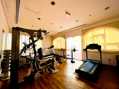 LUXURY LIVING SPACIOUS STUDIO APARTMENT WITH OPEN KITCHEN WITH BALCONY GYM POOL PARKING FREE ON PRIME LOCATION CONTACT US NOW