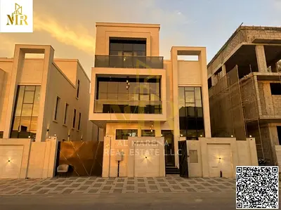 One of the most luxurious villas in Ajman for sale in a prime location, including registration and ownership fees | Bank financing available with flex