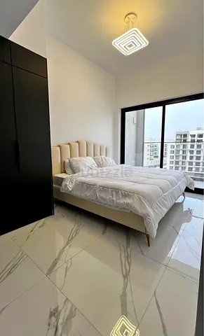 Modern Bedroom Set with Wardrobe and Bed