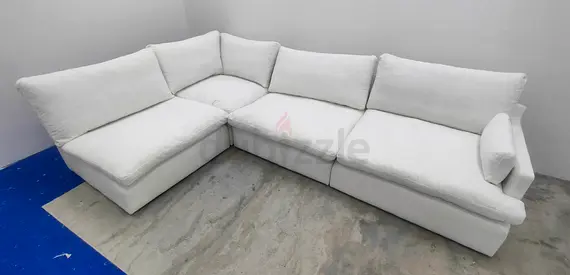 Home center feather 🪶 filled modular sofa
