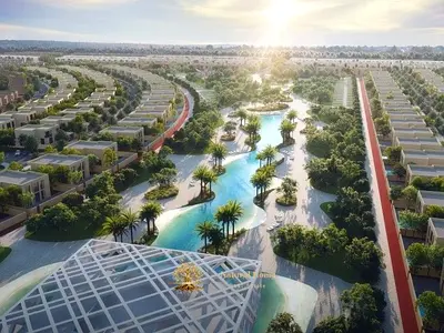 Elite 4BR Forest Living: Crystal Lagoons & 100% Freehold Pay.