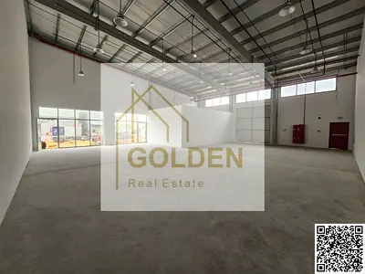 Warehouse: 2,850 Sq Ft | AED 100,000 • Showroom: Spacious Unit | AED 120,000 • Road-Facing • Parking Available • 25 kW Power Each