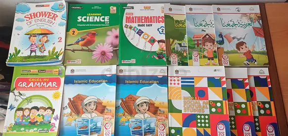 Grade 2 Cbse books and ministry books