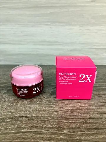 numbuzin - No.2 Rose PDRN Collagen 2X
Plumping Serum -30ml