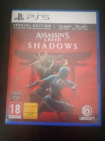 🔥Assassins creed Shadows ps5, cheap 110AED NEED THIS GONE TODAY, am gonna accept the first buyer !!