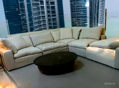 Marina home feather 🪶 filled Luscious sectional sofa