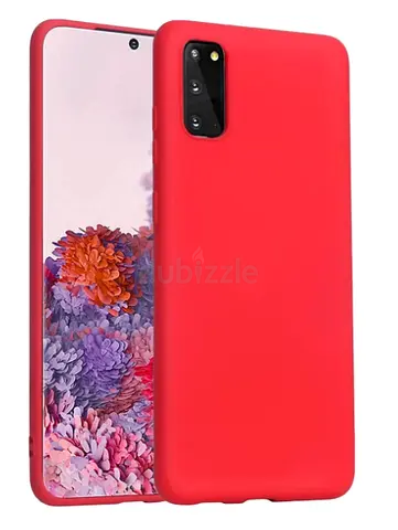 Samsung S20 Red Case – Soft Silicone | Brand New | Cheap Price | Limited Stock |
