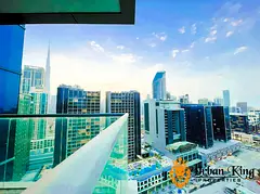 Specious 2BR Apartment | Canal &amp; Burj View | Balcony | Business Bay