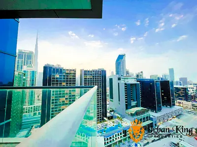 Specious 2BR Apartment | Canal & Burj View | Balcony | Business Bay