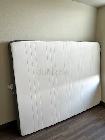 IKEA Malm Double size bed frame with mattress